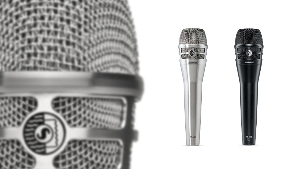 Shure lanseaza primul microfon cu diafragma duala KSM8