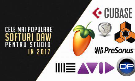 Cele mai populare softuri DAW in 2017 pentru productie, mixaj sau inregistrari