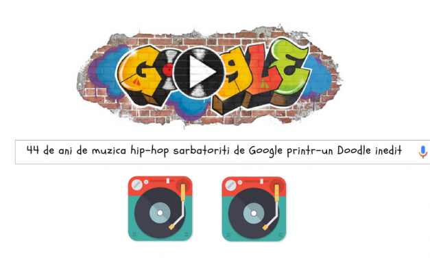44 de ani de muzica hip-hop sarbatoriti de Google printr-un Doodle inedit