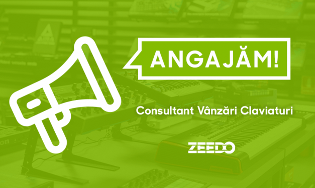 Angajam: Consultant Vanzari in Showroom – Specializare Piane /Claviaturi