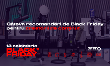 Afla o parte din echipamentele audio pentru creatori de content ce vor fi reduse de Black Friday 2021!