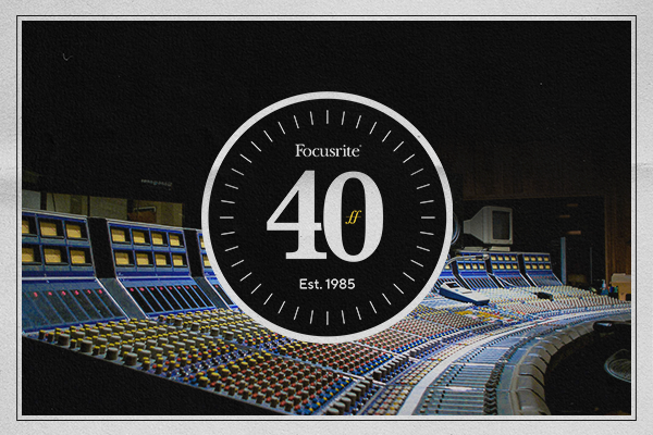 Focusrite la 40 de ani: povestea din spatele Scarlett