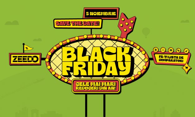Black Friday 2026 la Zeedo Shop: start joi, 5 noiembrie, după 20:00